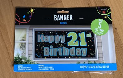 Happy 21st Birthday Decorations