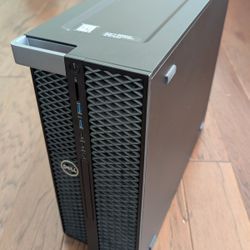 Dell Precision 7820 Workstation Duel Intel Xeon Silver 4110 128gb DDR4 Memory