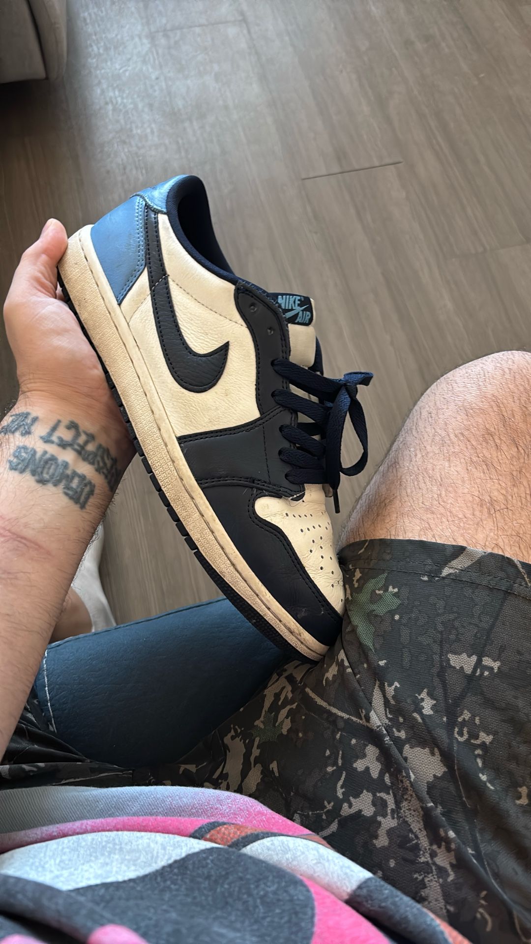 Jordan 1 Low “Obsidian” Size 10