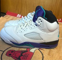 Nike Air Jordan 5 Retro "Grape" Jordan’s 7.5 Men’s