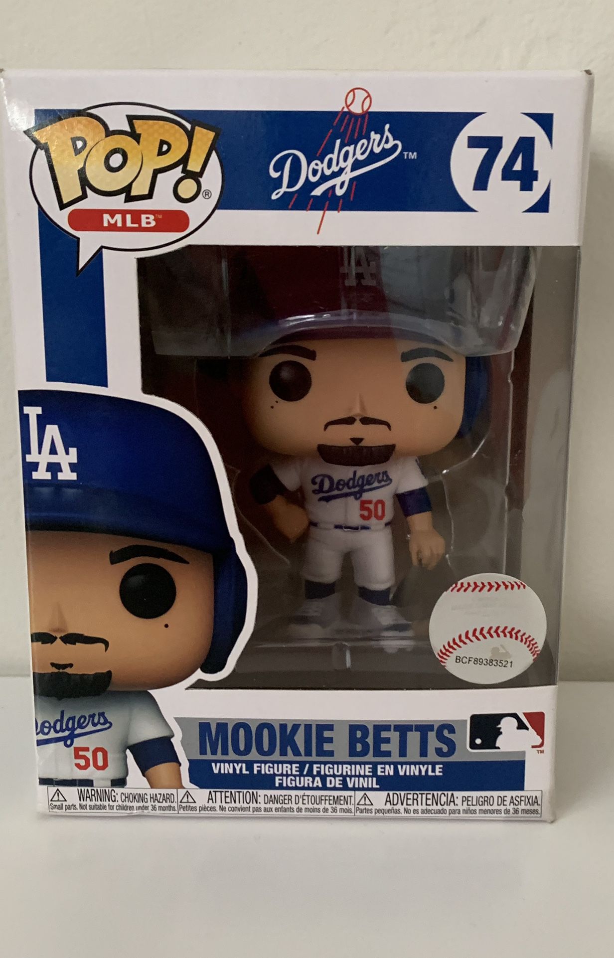 Dodgers Mookie Betts Funko Pop  #74