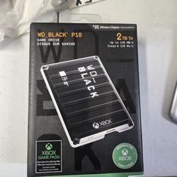 Xbox  Wd Black P10  2 Tb