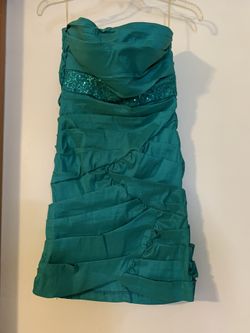 Teal Party Dress