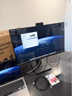 Pisichen Touchscreen Monitor 24 Inch with Webcam Full HD 2560x1440P - 100Hz