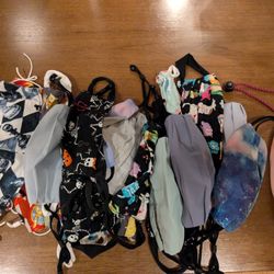 Assorted Kids Face Masks Qty 22