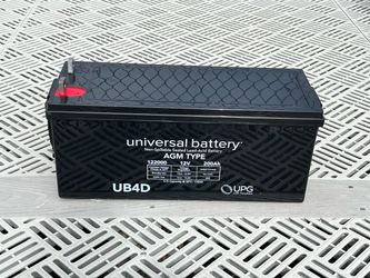 AGM 12 Volt 200 Ah 4D Batteries