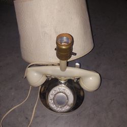 Vintage Phone Lamp 
