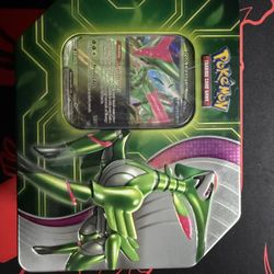 Pokemon Paradox Clash Iron Leaves Ex Tin