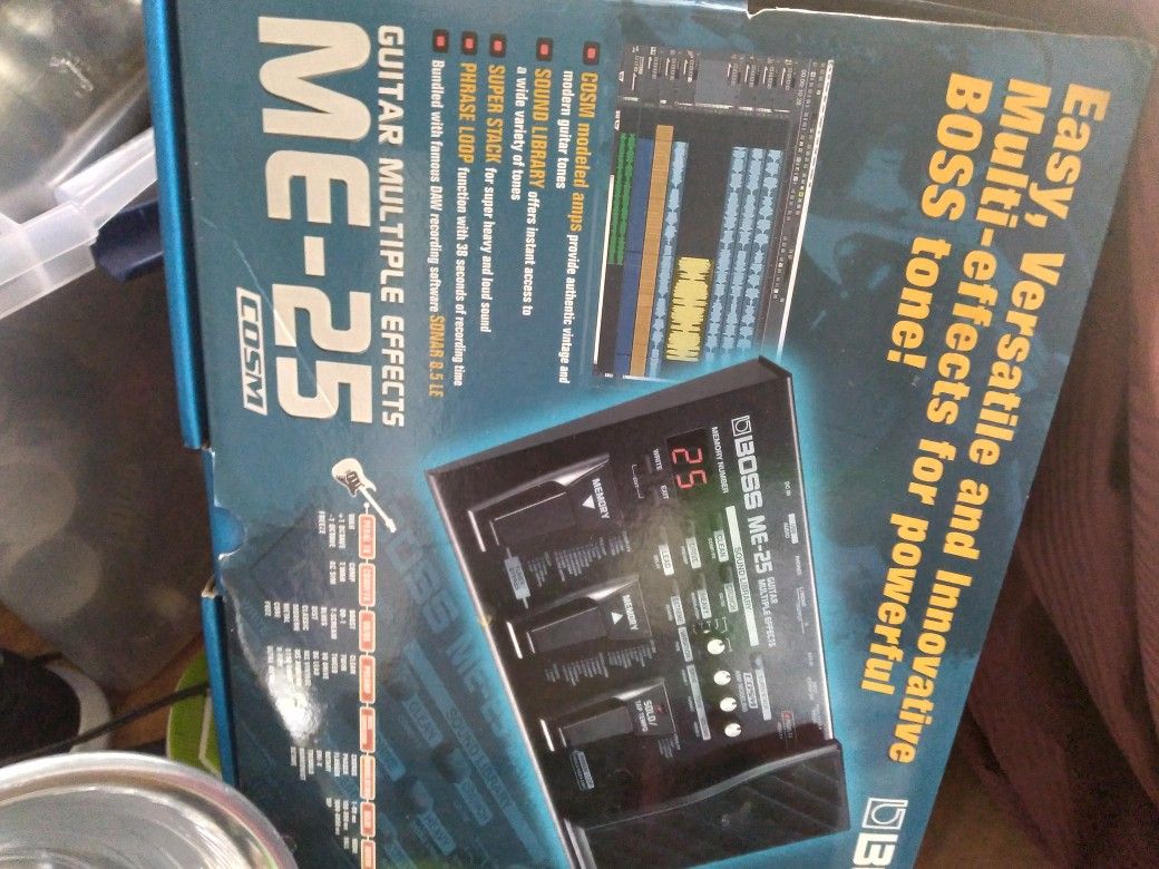 Boss Me-25 For Guitar