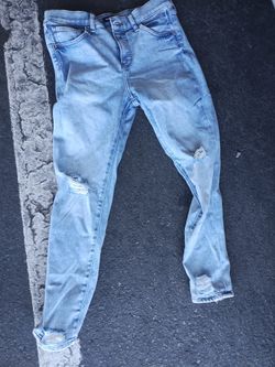 Express 8 Skinny Jeans Destroyed Women Nice Condition 