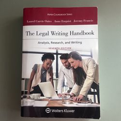The Legal Writing Handbook. Analysis, Research, And Writing. 