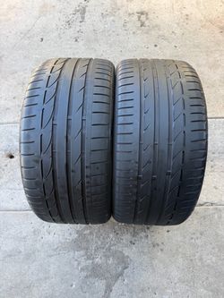2 tires 255/35/19 Bridgestone