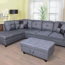 Grey Sectional 