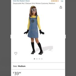 Little Girls Minion Costume 