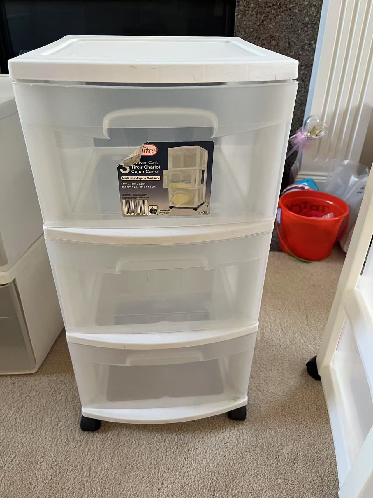 Plastic Storage Drawer