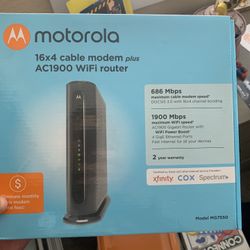 Motorola Modem And Router