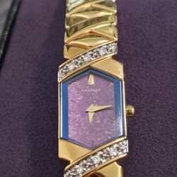 Vintage Lassale (Seiko) Women's Diamond & Gold-Tone Quartz Watch - New Battery