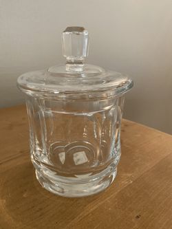 RH Glass canister