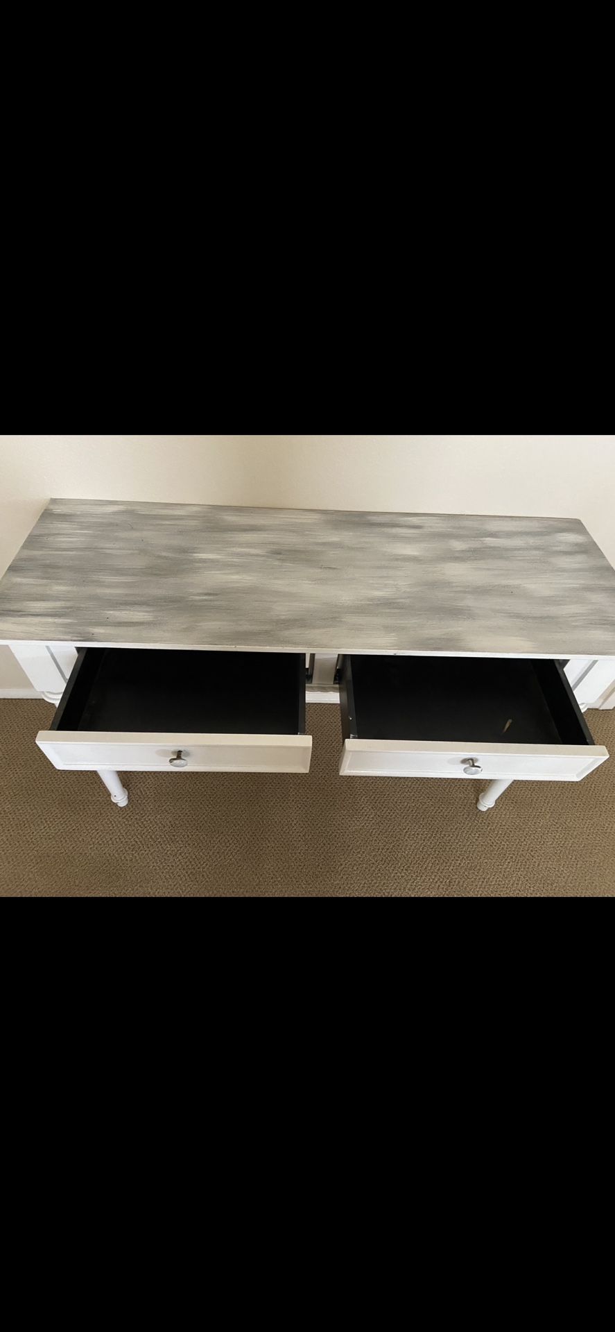 Shabby chic entry table