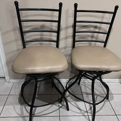 Swivel Bar Stools - Set Of 2