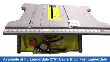 Ryobi Rts11 Gray Corded Table Saw