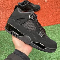 Jordan 4 black cat size 4-14