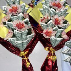 Money Flower Bouquet 