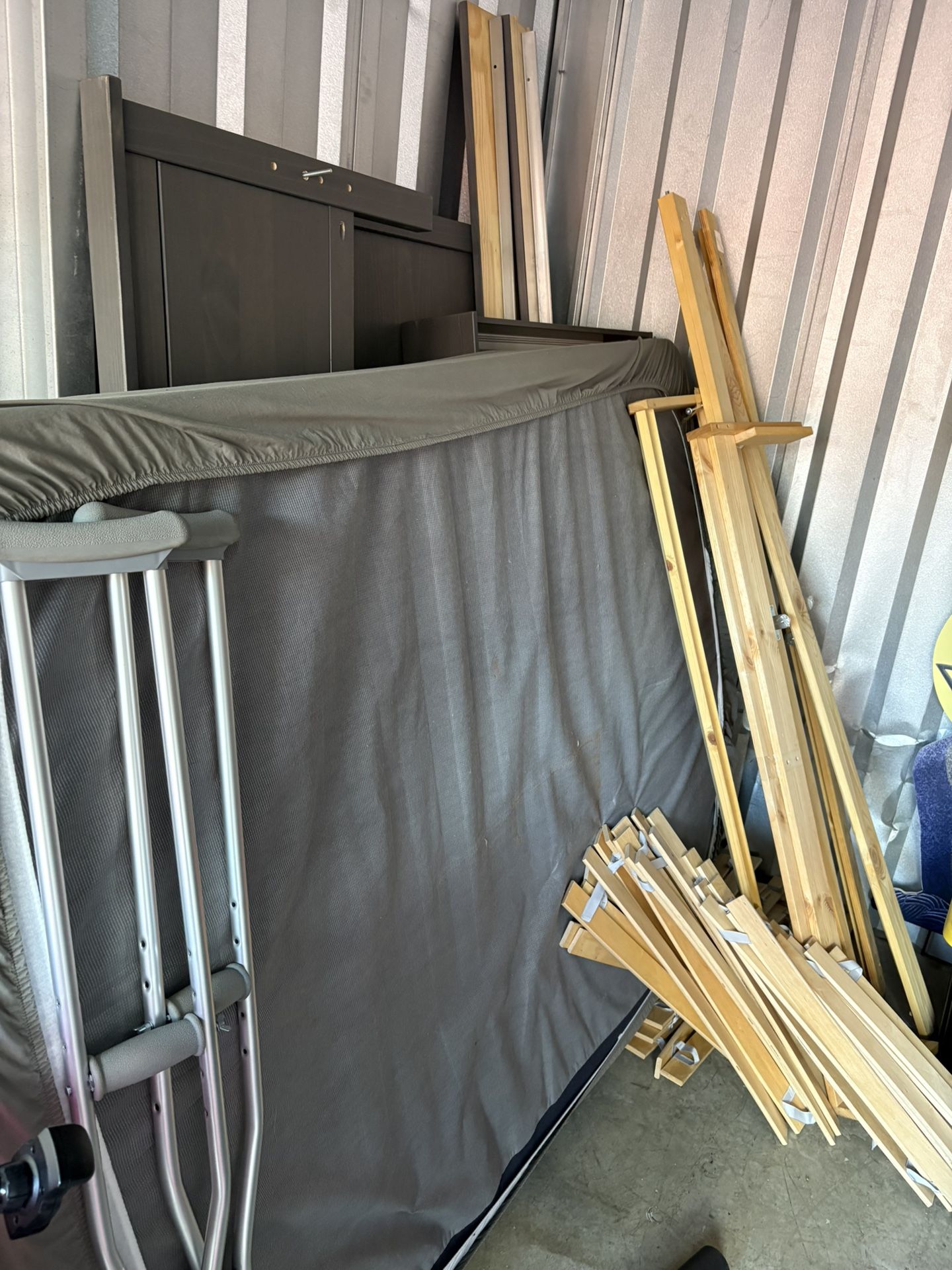 Gently Used IKEA Queen Mattress And Frame