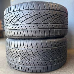 265/35/20. Continental