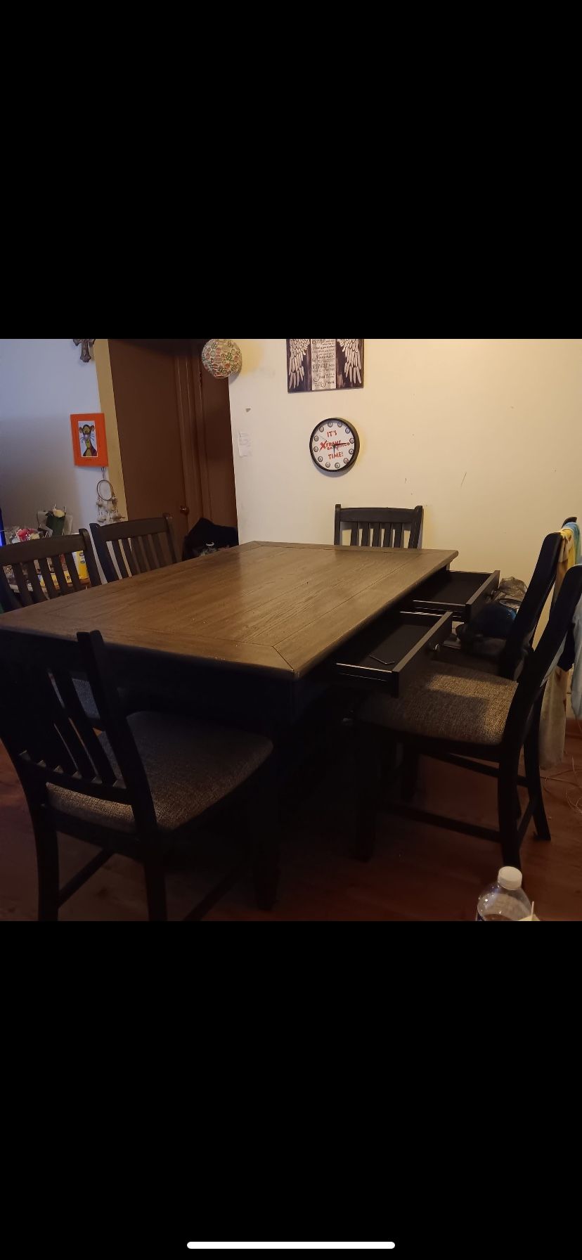 Ashley Solid Wood Dining Table w/ 6 Chairs – Heavy & Sturdy – $600 OBO