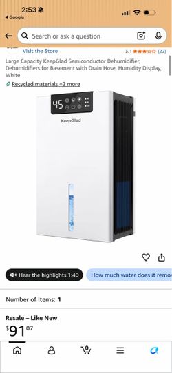 Dehumidifier