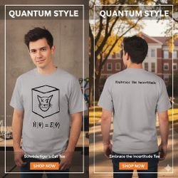 Men's T-shirt Medium: Schrodinger's Cat
