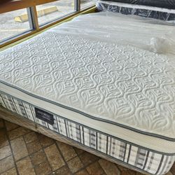 Mattress And Box Spring Queen Size 