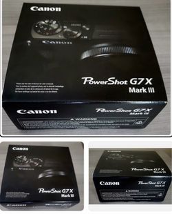 Canon PowerShot G7 X Mark III