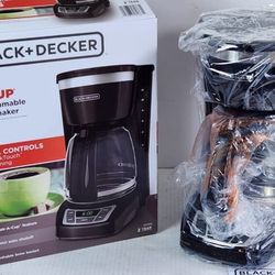 Black+Decker CM1160B 12-Cup Programmable Coffee Maker, Black/Stainless Steel #1011