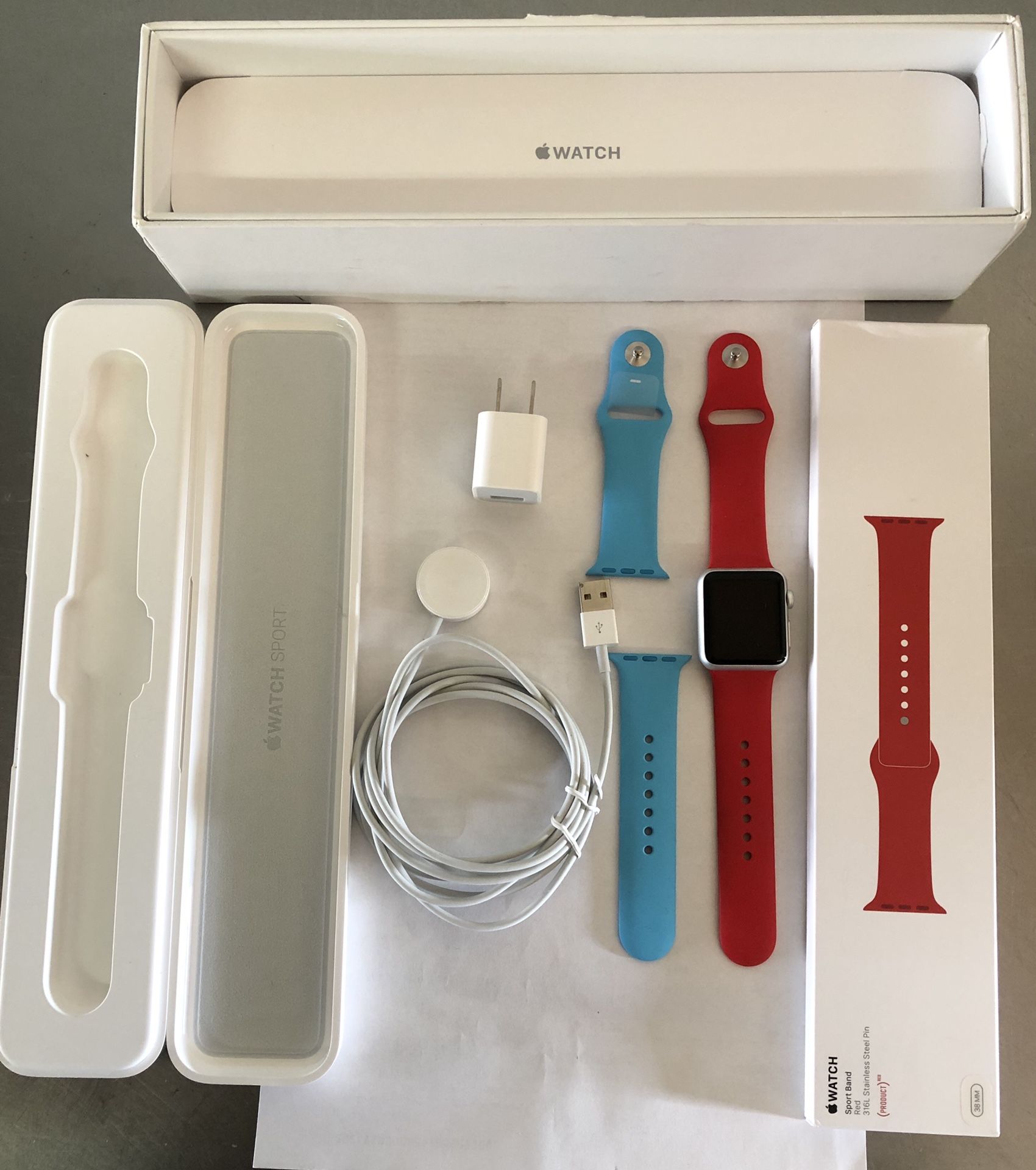 Apple Watch 1 series with extra band