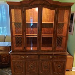 China cabinet, a few years old.
