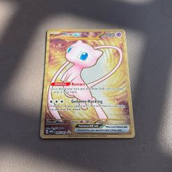 Mew Ex Golden Card