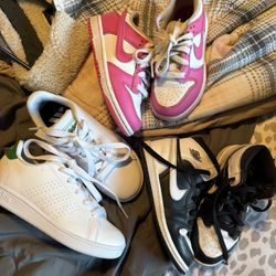 Adidas and Nike shoes