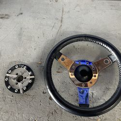 Polished Stainless Steering Wheel Jet Boat V-Drive
