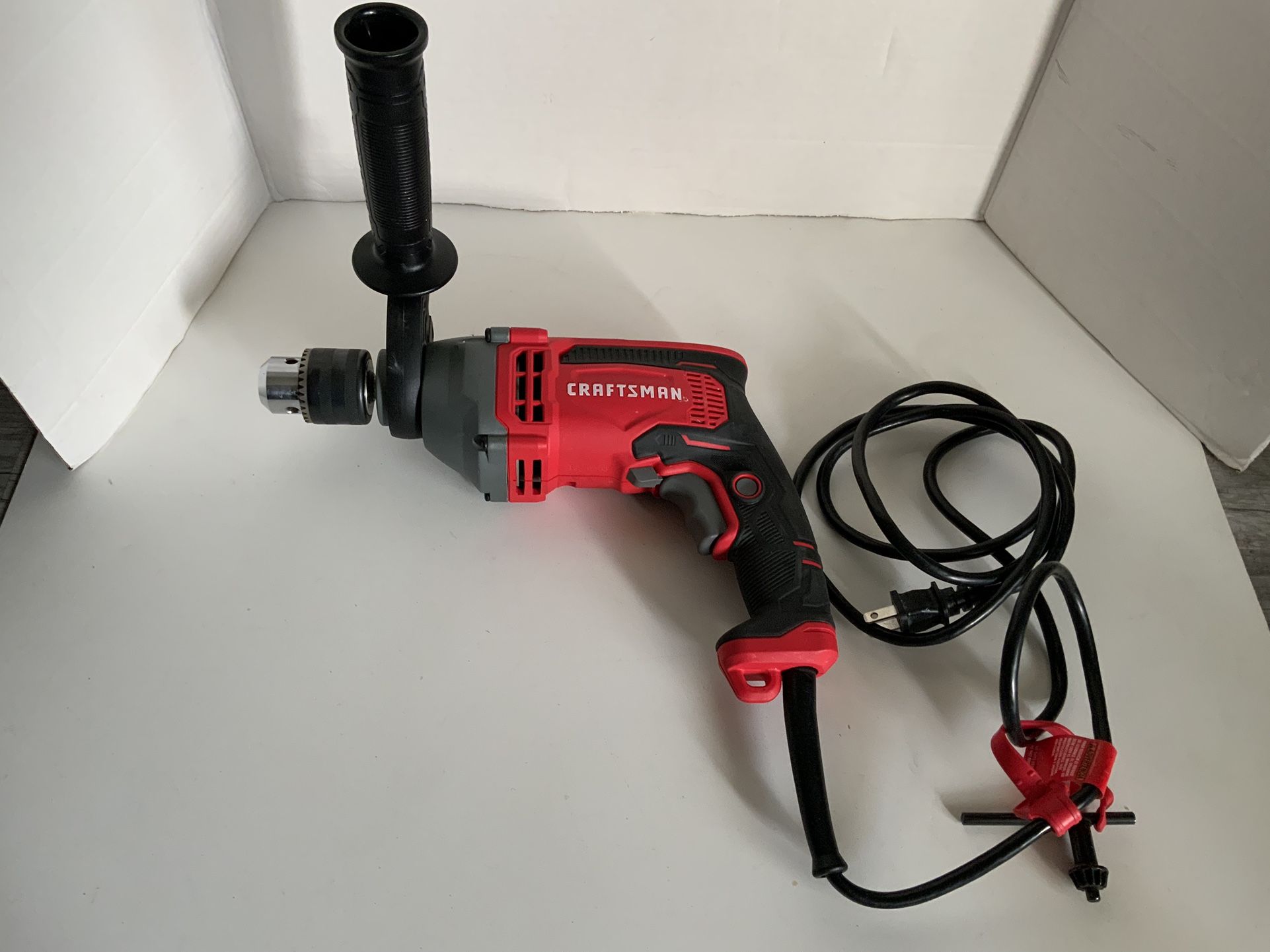 CRAFTSMAN Corded Hammer Drill, 7 Amp, Variable Speed, 1/2 inch (CMED741)