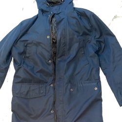 Men’s H&M Blue Parka Size Medium