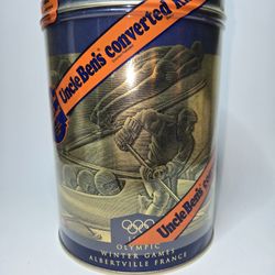 Uncle Ben's Rice 1992 Olympic Winter Games - Unopened Limited Edition Canister