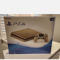 Sony PS4 Gold 1T (Limited) - Sealed Factory New 