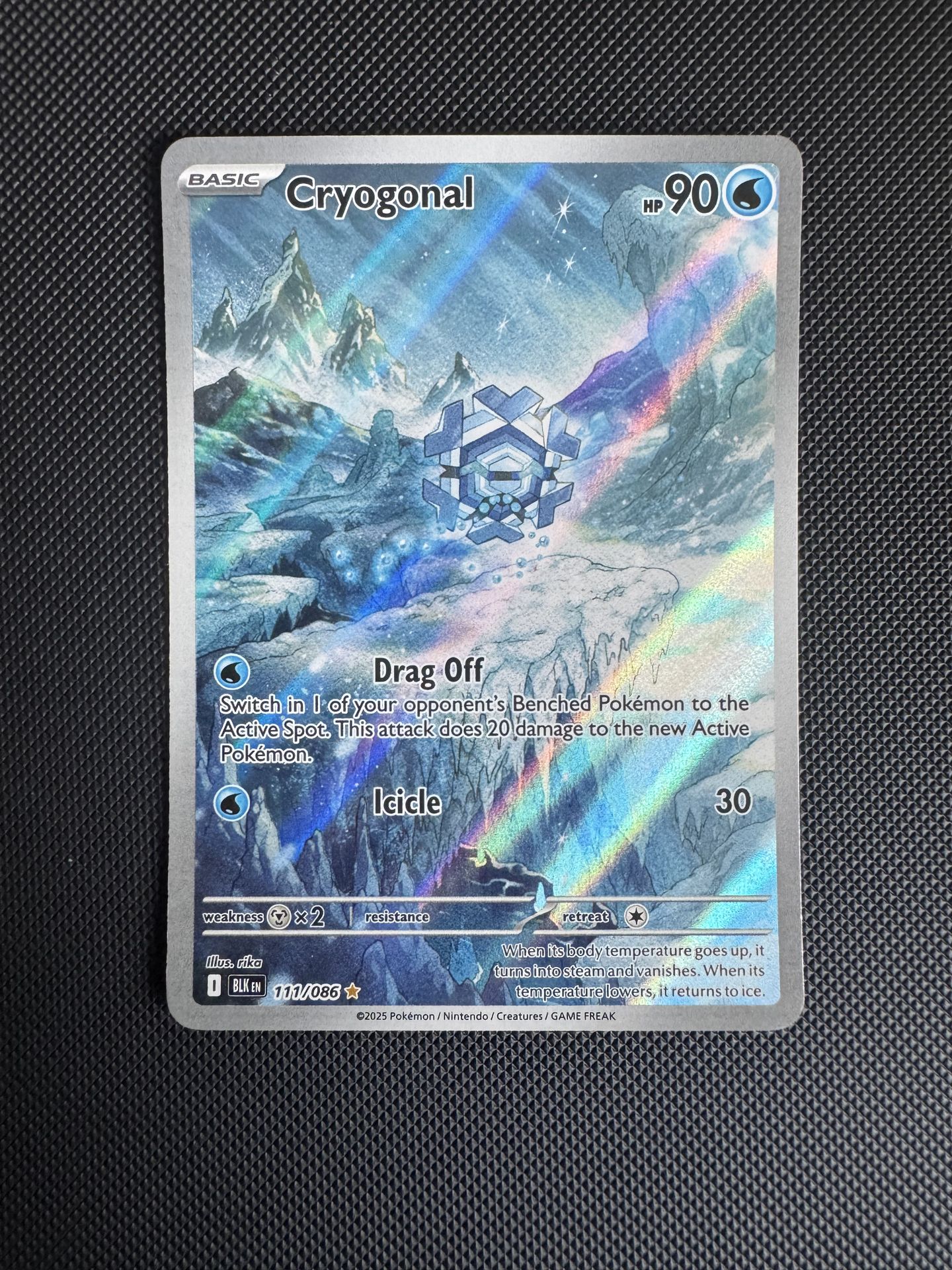 Pokémon card Cryogonal