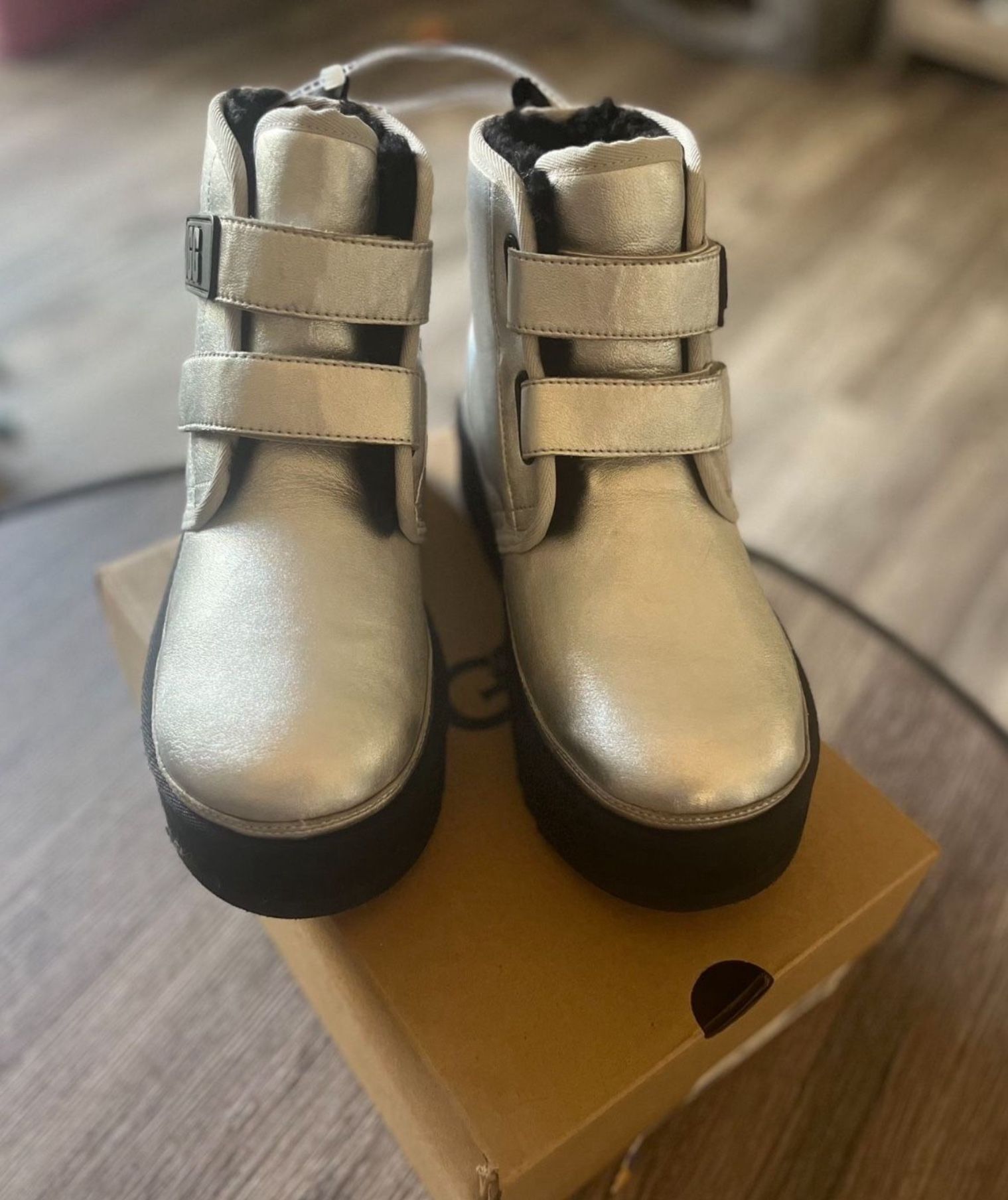 Brand New Silver Ugg Boots
