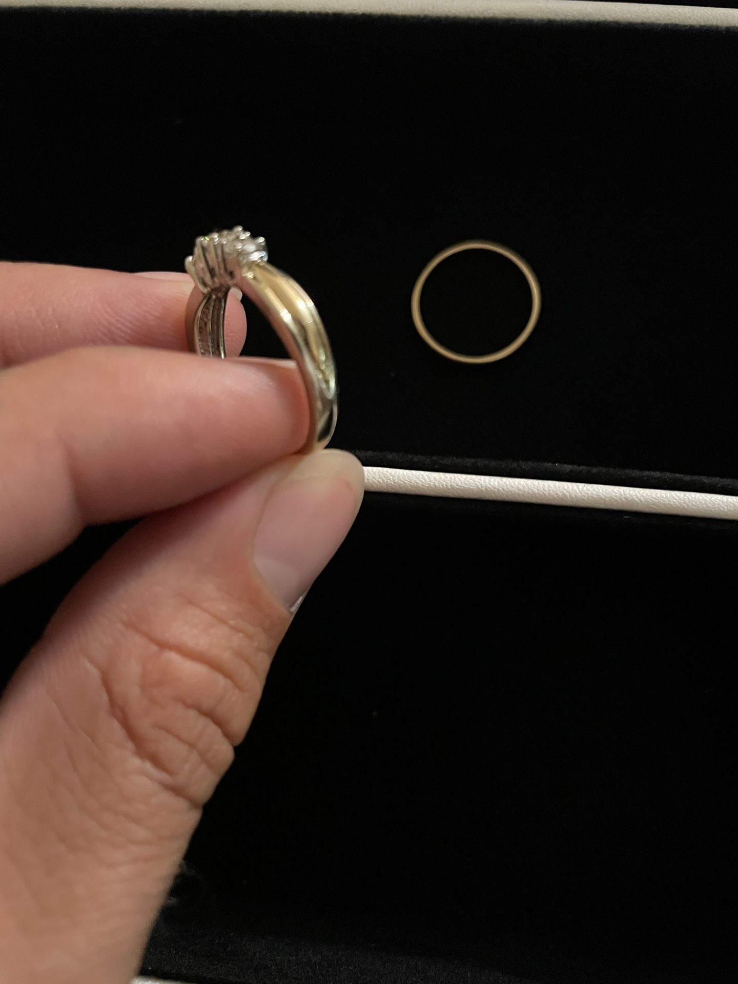 Diamond .6 carat 14k ring