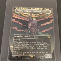 Magic The Gathering Final Fantasy Ultima Origin Of Oblivion And Holo Suplex