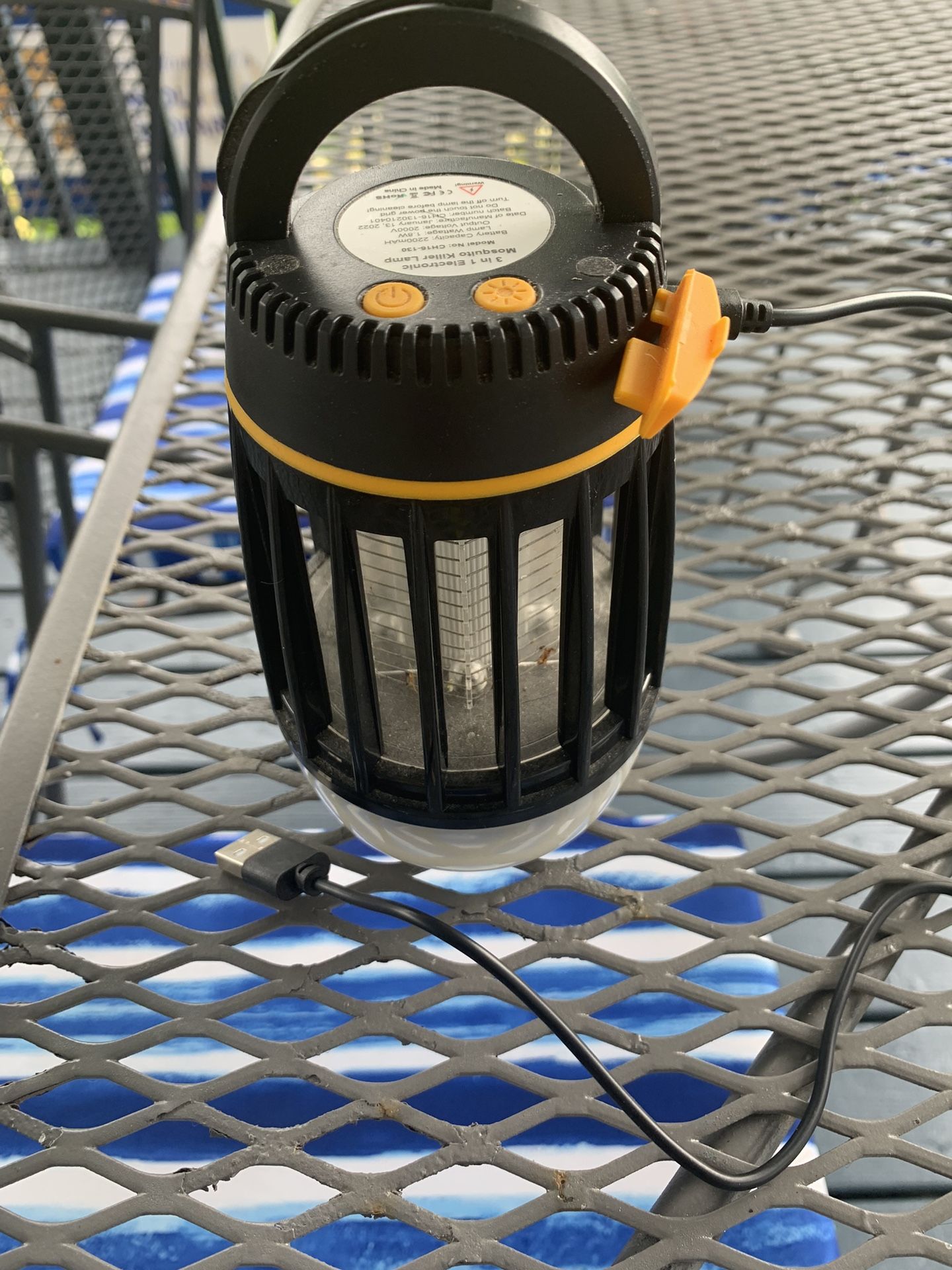 Mini Light And Bug Zapper