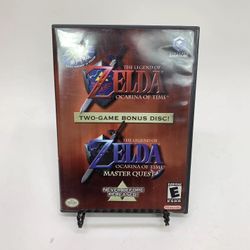 Legend of Zelda Ocarina of Time Master Quest Bonus Disc Gamecube Complete CIB